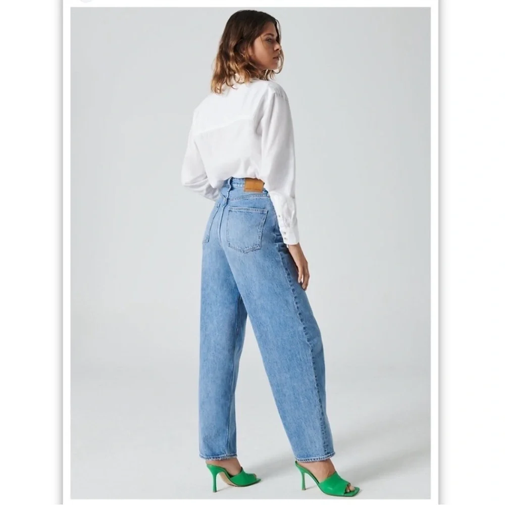 Aritzia Denim Forum Mia Jean Size 29 NWT High Rise Curve - Picture 2 of 16